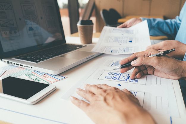 Texte Odoo et bloc d'image